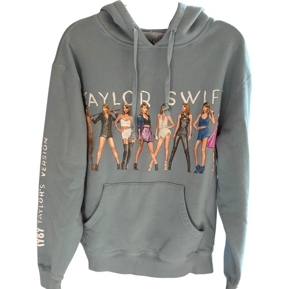 Taylor Swift 1989 Hoodie Pullover Graphic Print Sweatshirt Album Art. Size Small - Picture 1 of 12